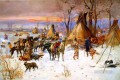 indian hunters return 1900 Charles Marion Russell